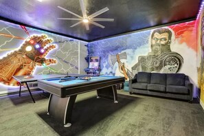 Enjoy and have fun in our Gameroom