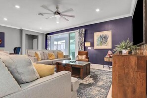 Our Spacious and Luxurious Living Area -- Perfect spot to relax after a long day