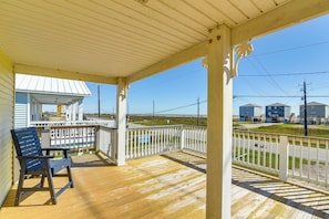 Front Deck | Gulf View | Walk to Beach | Single-Story Home