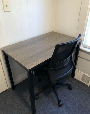 Desk and chair