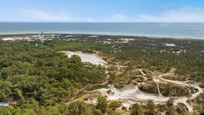 Vue aérienne