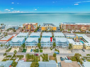 One block from the beach