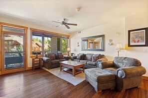 Spacious living area
