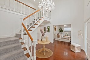 Stately foyer