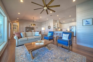 The chic decor throughout the home. (Blue Marlin)