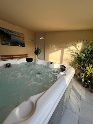 Bubbelpool inomhus