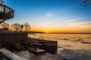 March Sunrise Views From The Deck at Al's Place on Grand Lake!