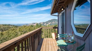 Wrap around deck that offers beautiful views