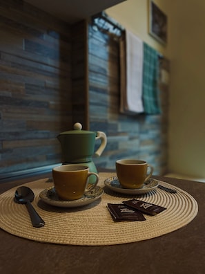 Kaffe och/eller kaffebryggare