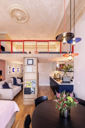 Two level apartment with everything you need for your comfortable stay
