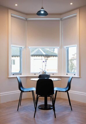 this apartment provides a private and peaceful escape