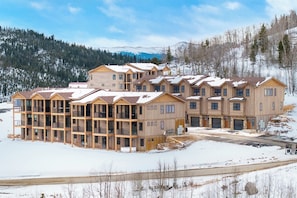 Our home is one of the brand new ski-in, ski-out Saddle Mountain Townhomes!