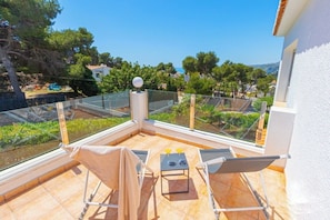 Balcony of berdroom 5 (very generous bedroom)