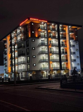 Façade de l’hébergement