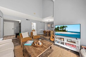 55" Smart TV in the living room