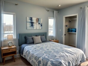 Double Bed Delight: Comfortable sleeping arrangements.
