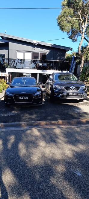 Parking at the front of house