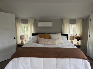 Large upstairs bedroom with King bed