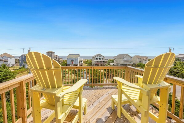 Surf or Sound Realty - 1207 - About Time - Deck -1