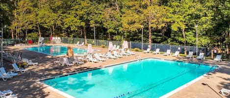 Take a refreshing dip in the community seasonal pool—perfect for cooling off and enjoying sunny days with family and friends.