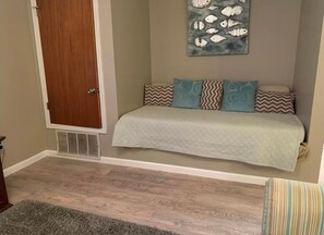 Day bed in living room