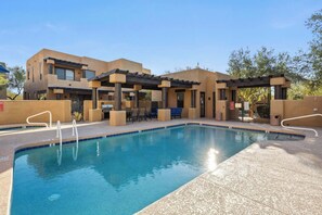 Enjoy access to a community pool for a refreshing dip after a day of exploring