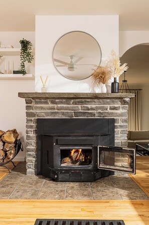 Fireplace. 