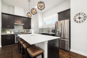 Enjoy a kitchen and dining space perfect for entertaining