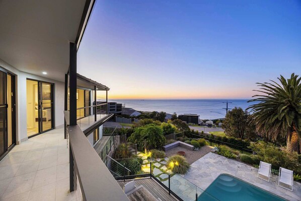 Sea views from balcony