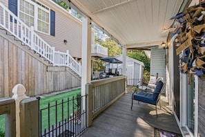 Wrap around deck