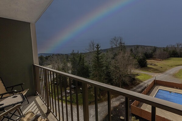 Enjoy the view from the deck of Silver Creek 5404 this summer!