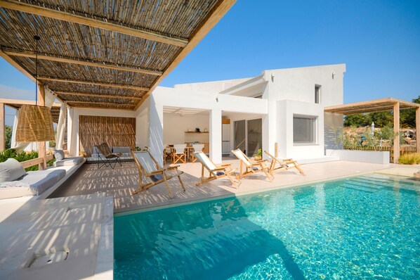 Property perspective from the pool