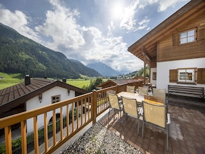 Vue de la maison de vacances [été]