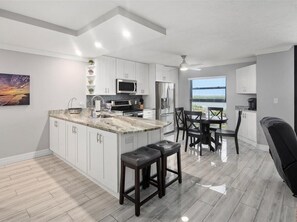 Kitchen & Dining Room View