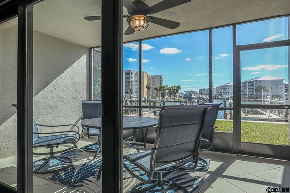 Wake Up to An Amazing View!!! Welcome to Estero Yacht and Racquet Club 215...a FABULOUS Waterfront Island Condo