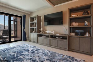 Living Space has been thoughtfully planned and decorated to offer guests a wonderful vacation experience