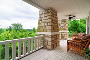 stunning views from the front porch