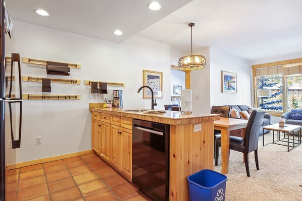 Indoors, Floor, Flooring, Kitchen, Hardwood
