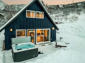 Bain à remous extérieur