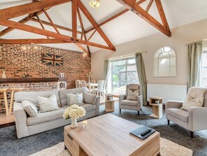 Living room/dining room | The Old Moat Barn, Elton, near Stockton-on-Tees