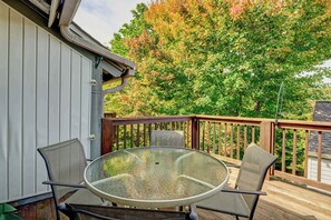 Chill on the Upper Deck, where sky and nature blend in a stunning view, your serene spot to soak in the scenery