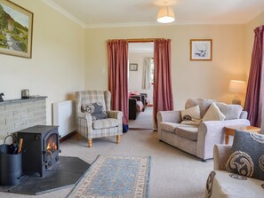 Living area | Crumquhill Bungalow, Ringford, near Castle Douglas