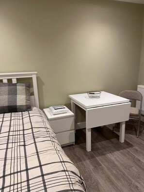 Bed and Table
