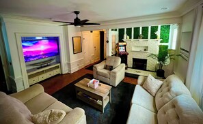 The bungalow was created to make you feel like you’re in the FL keys…Relaxation
