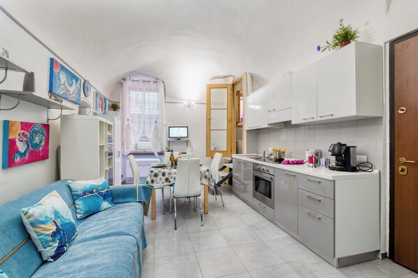 Living and dining room