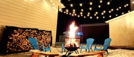 Fire pit area