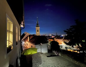 Blick von der Unterkunft