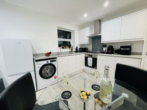 Modern, Fully-Equipped Kitchen