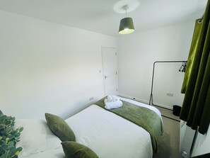 Comfortable & Modern, Nature Inspired Bedroom