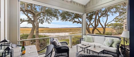 Enjoy the amazing marsh views!